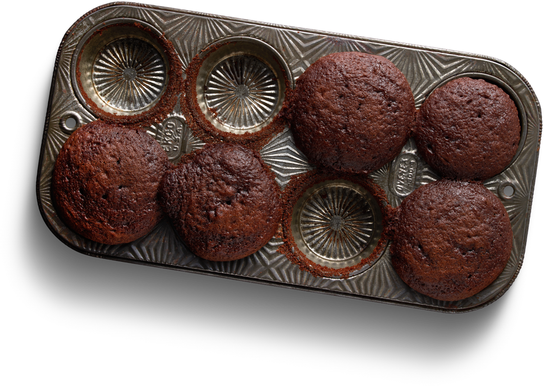 Blueberry muffins produced by the Automatic Answer Depositor
