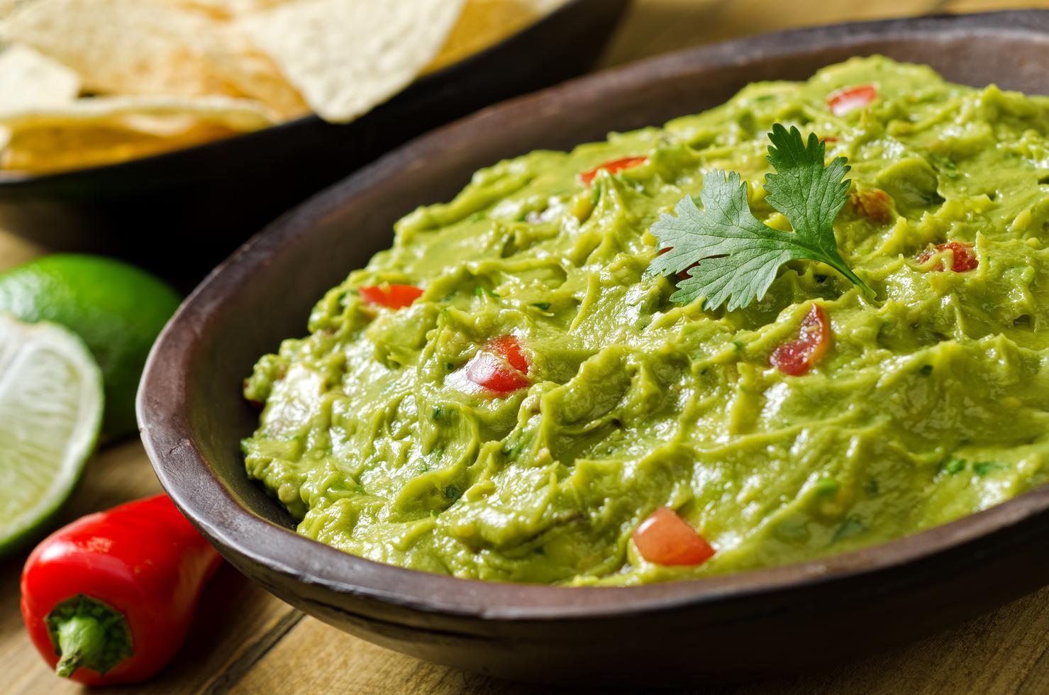 Fresh guacamole