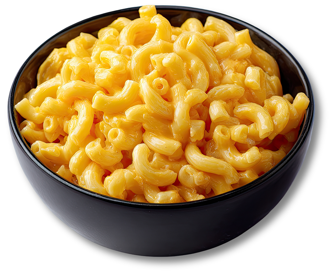 Macaroni and cheese transferred by Hinds-Bock piston pumps