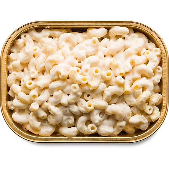 Tray of macaroni and cheese